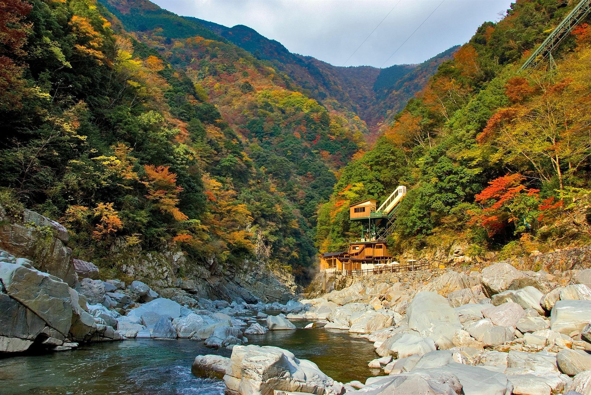 Iya Onsen Hotel Miyoshi  Exterior foto